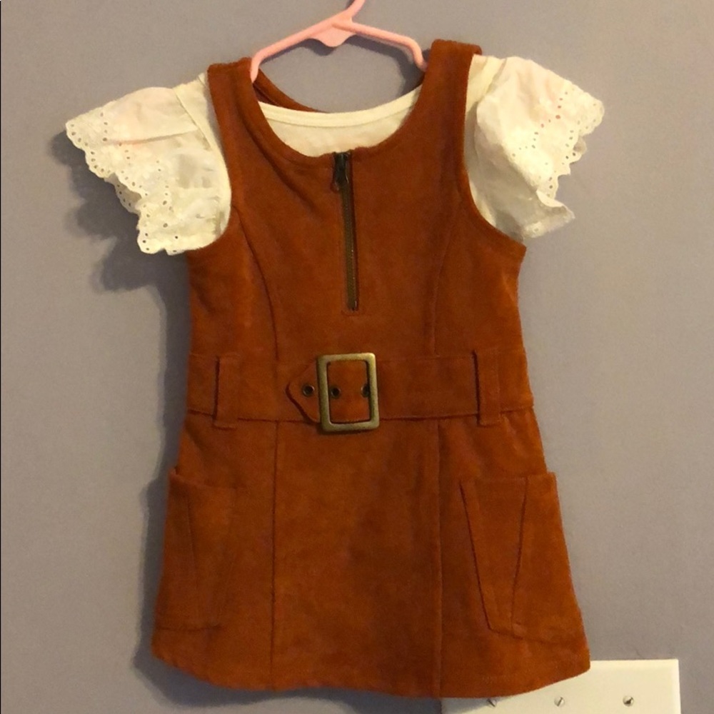 3 piece jumper dress outfit Osh Kosh